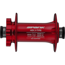 HEX J-TYPE Boost F15/20 Front Hub, Red