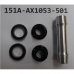AX-2090 RearHub Axle Service Kit for GDC1522 for Sram XD Drive body-142/12mm Thru Axle