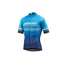 GIANT Race Day S/S Jersey-cyan/navy