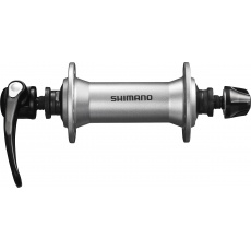 SHIMANO nába přední ALIVIO HB-T4000 pro ráfkovou brzdu 32 děr RU: 133 mm stříbrná