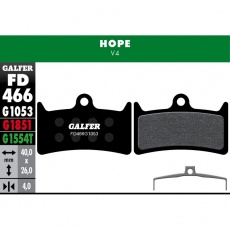 GALFER destičky HOPE FD466 standart