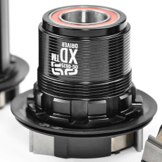 XD Freehub Kit | Fits XCX J-Bend Hubs w/6 Degree Engagement | Incl. Freehub, Brgs, Spacers, and Seal | Black