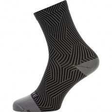 GORE C3 Optiline Mid Socks-graphite grey/black-44/46