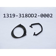HD washer/spacer Aero Spacer 31.8x37.9x2.5mm Plastic blk