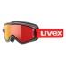 lyžařské brýle UVEX SPEEDY PRO TAKE OFF, black-red/litemirror red (2026)