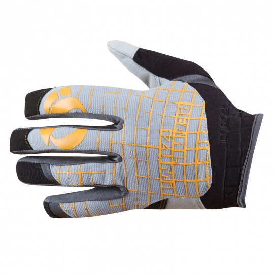 PEARL iZUMi IMPACT rukavice, černá/blazing oranžová, M