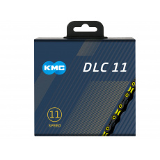 Řetěz KMC X-11-SL DLC , 11 kol ,černo-žlutý