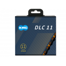 Řetěz KMC X-11-SL DLC , 11 kol ,černo-oranžový