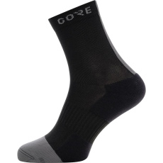 GORE M Mid Socks-black/graphite grey