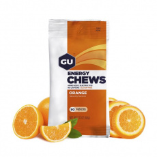 GU Energy Chews 60g Orange (balení 12ks)