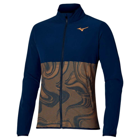 Mizuno Charge Printed Jacket / Pageant Blue
