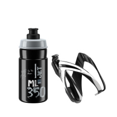 ELITE KIT CEO 23´ košík černý lesklý + láhev  JET černá/šedá, 350 ml