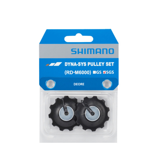 Kladky do přehazovačky Shimano RD-M6000-SGS balení  1 pár/horní + spodní/