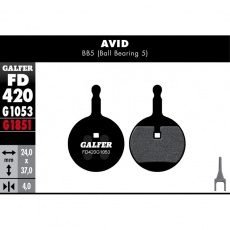 GALFER destičky AVID/SRAM FD420 standart