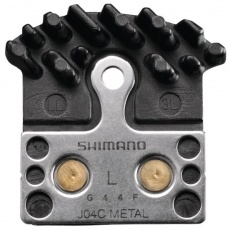 SHIMANO brzdové destičky J04C kovové s chladičem MTB