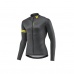 GIANT dres Podium LS Mid-Thermal Jersey-black/yellow