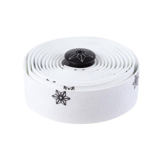 SUPACAZ Super Sticky Kush - Galaxy - White Tape/Black Print w/ Ano Black Plugz