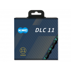 Řetěz KMC X-11-SL DLC , 11 kol ,černo-zelenomodrá/Bianchi/