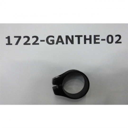 S.clamp CL-GANTH 34xH20 6061-T6 blk anod. (JY001C)
