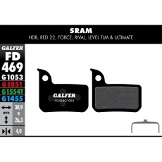 GALFER destičky SRAM FD469 advanced