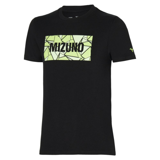 Mizuno Athletic Mizuno Tee / Black / S