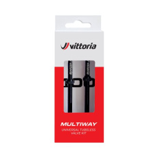VITTORIA Multiway tubeless valve alloy black 60mm (2 pcs)