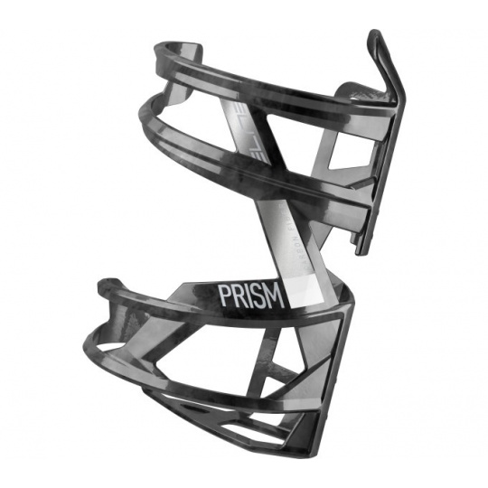 ELITE košík PRISM LEFT Carbon 21' černý lesklý/bílý