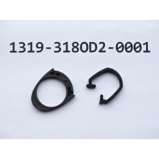 HD washer/spacer Aero Spacer 31.8x37.9x5.0mm Plastic blk