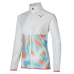 Mizuno Printed Jacket/White/Fierry Coral