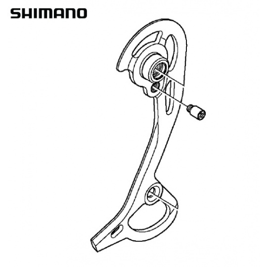 SHIMANO vodítko přehazovačky RD-M972 SGS typ