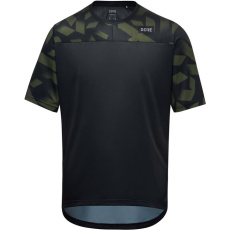 GORE TrailKPR Daily Shirt Mens black/utility green 