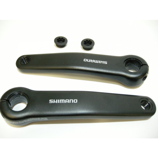 SHIMANO STEPS kliky FC-E6100 jednopřevodník 175 mm bez přev., černá nebal