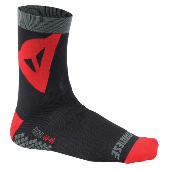 DAINESE RIDING SOCKS MID black/red