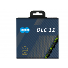 Řetěz KMC X-11-SL DLC , 11 kol ,černo-zelený
