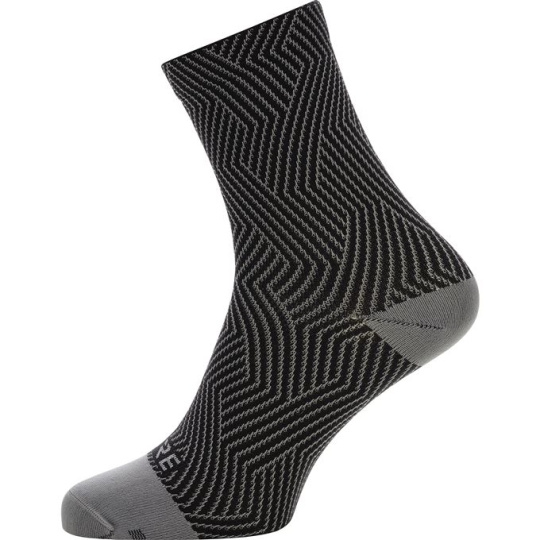 GORE C3 Optiline Mid Socks-graphite grey/black