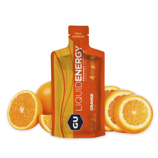 GU Liquid Energy Gel 60 g Orange 1 SÁČEK (balení 12ks)