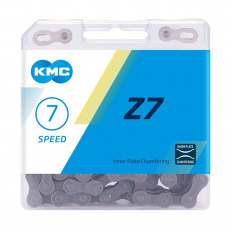 ŘETĚZ KMC Z7 ŠEDO/HNĚDÝ BOX