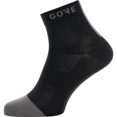 GORE M Light Mid Socks-black/graphite grey