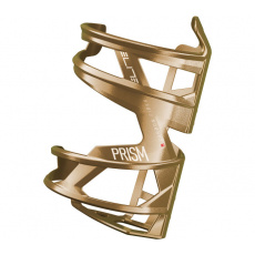 ELITE košík PRISM LEFT Carbon 22' zlatý metalický/bílý